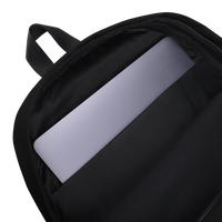 Single Logo Backpack Black