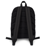 Single Logo Backpack White