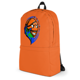 Single Logo Backpack Orange