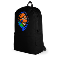 Single Logo Backpack Black