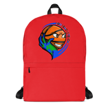 Single Logo Backpack Red